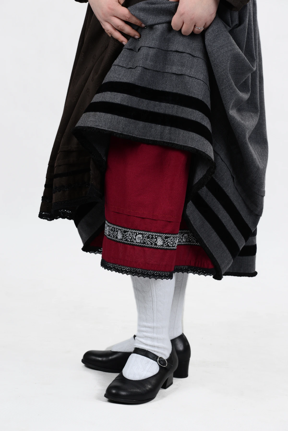 Bunstruther Tracht Frau Unterrock