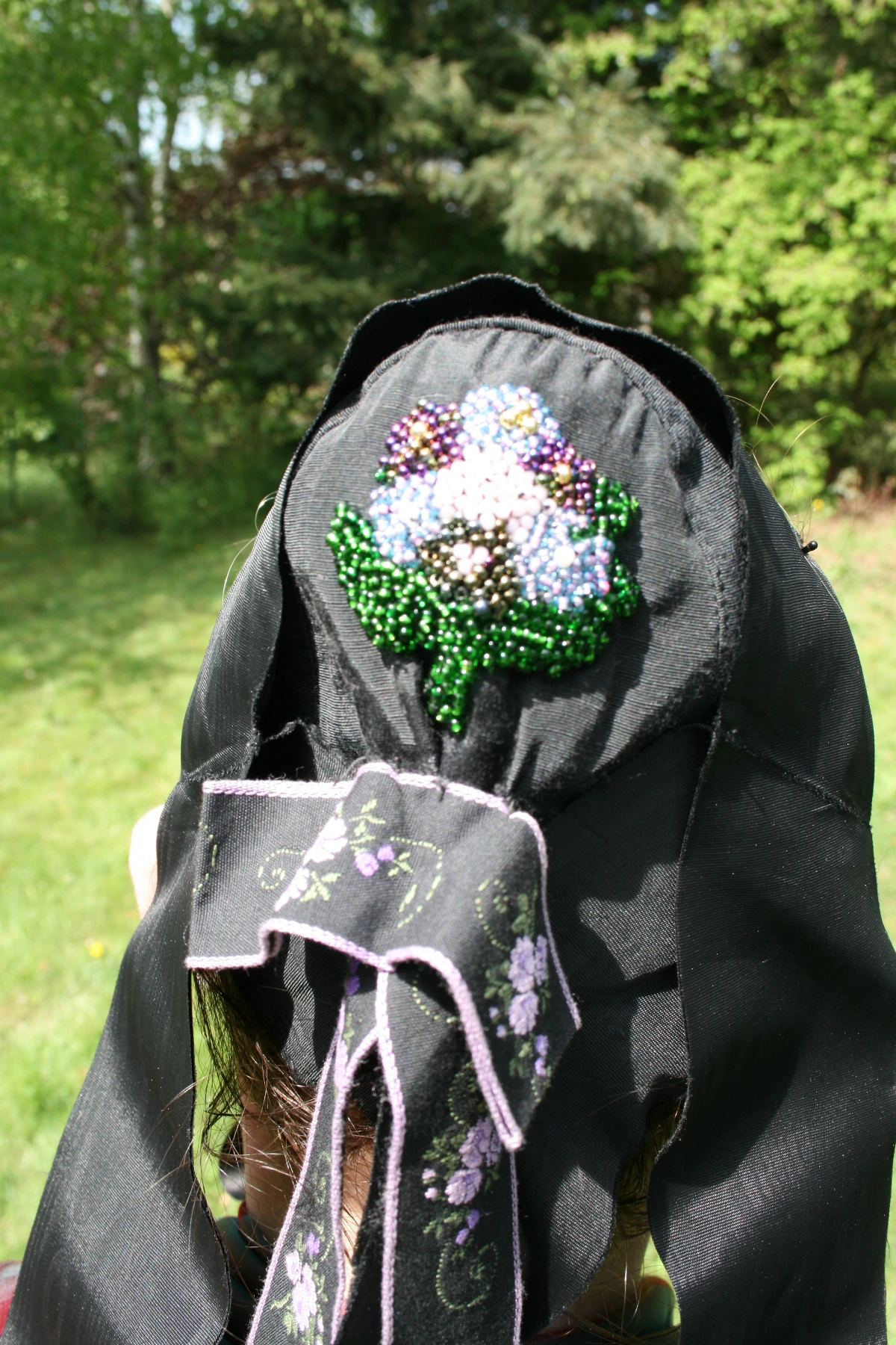 Hersfelder Tracht Frau Kopfbedeckung 3