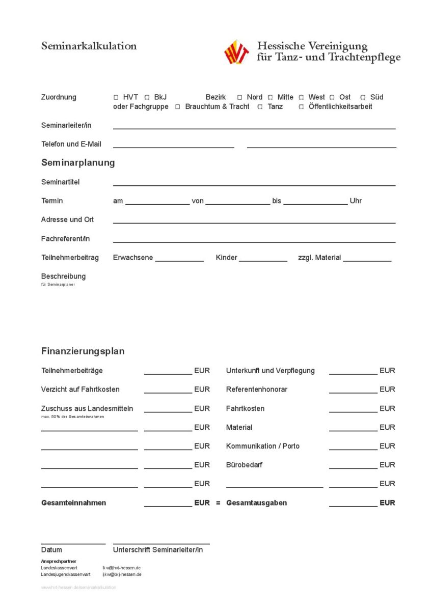 thumbnail of Seminarkalkulation