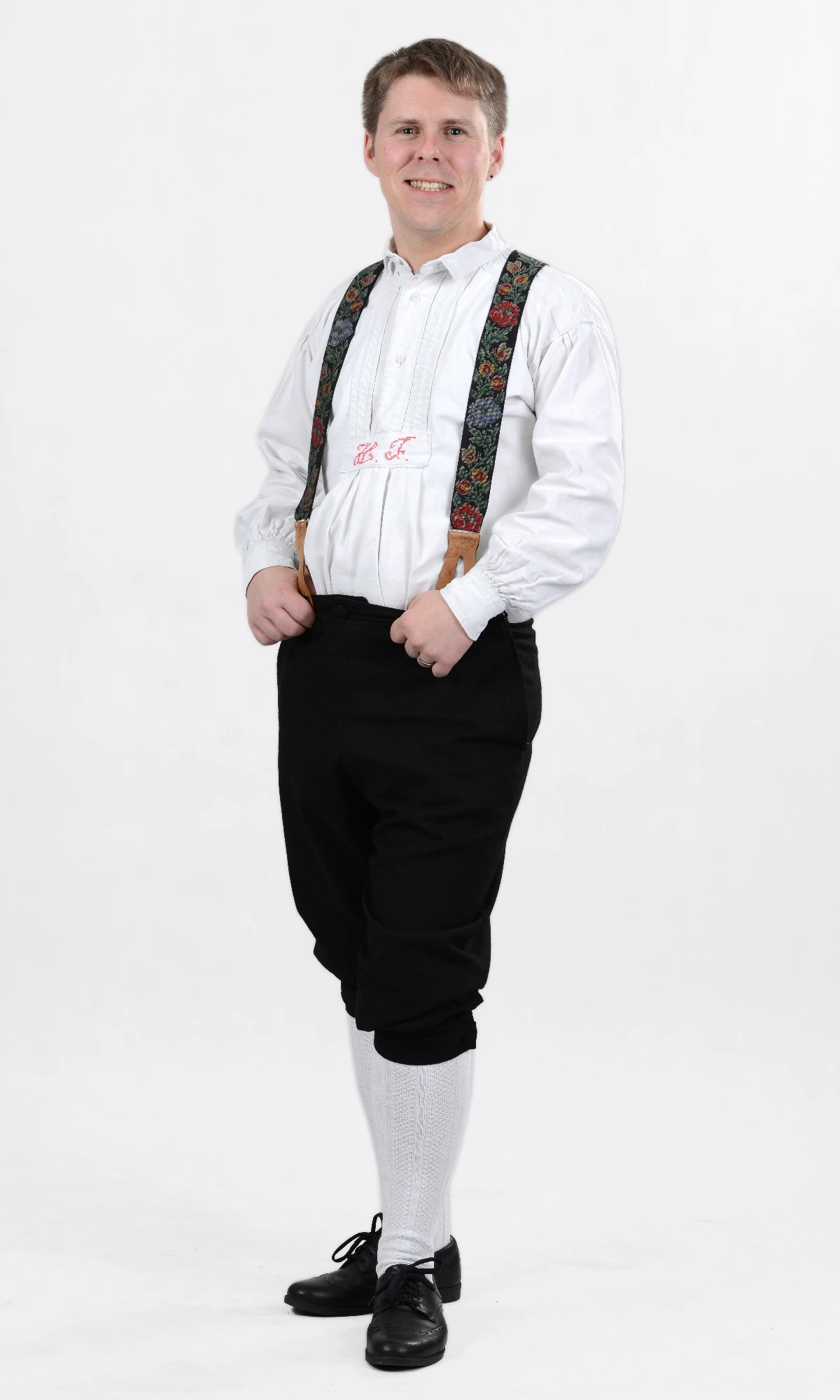 Mann in Bunstruther Tracht