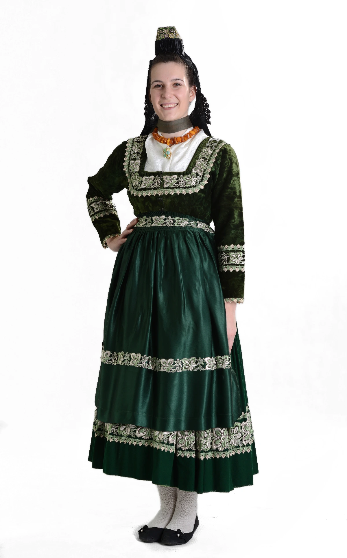 Marburger evangelische Tracht Frau 1
