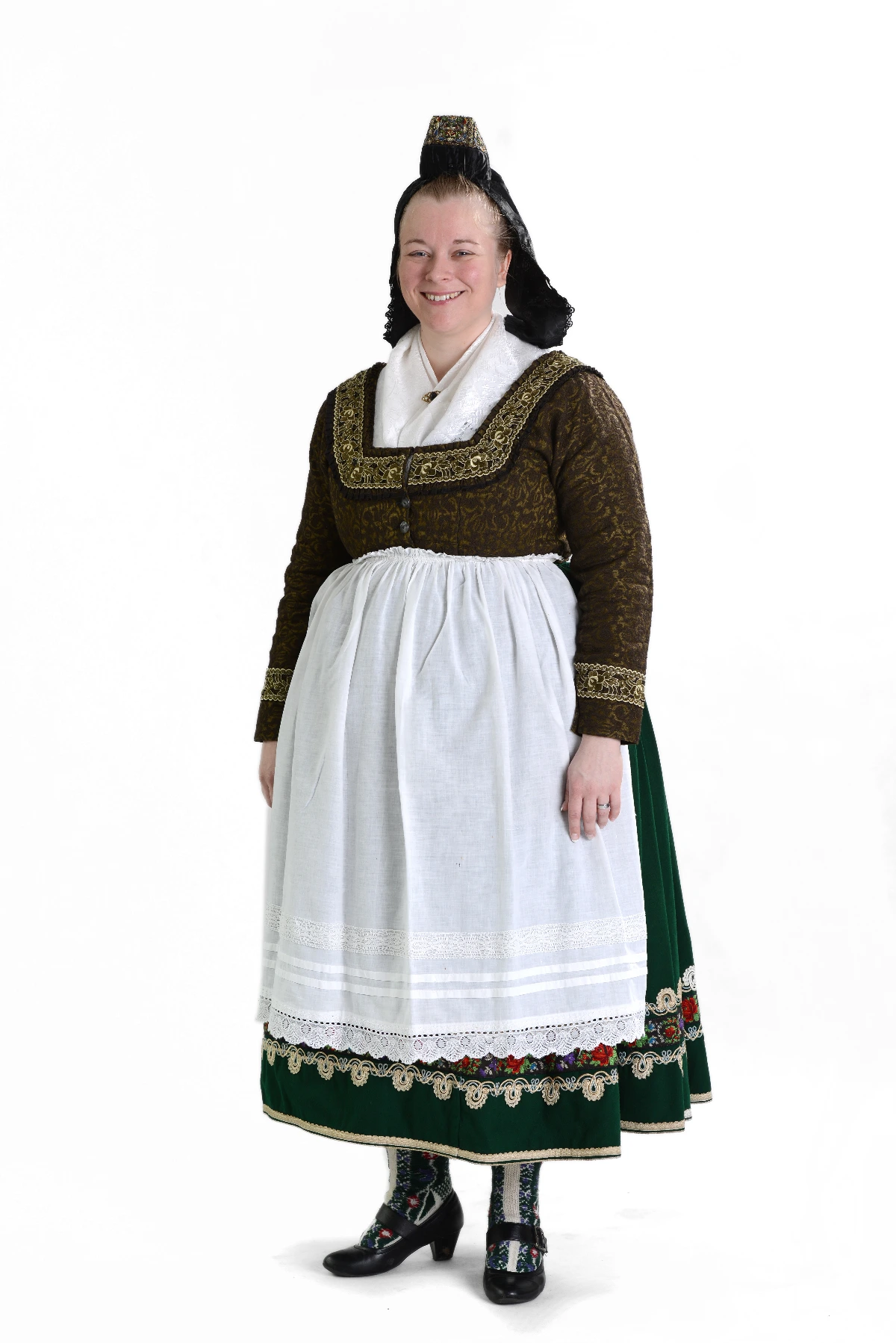 Marburger evangelische Tracht Frau 2