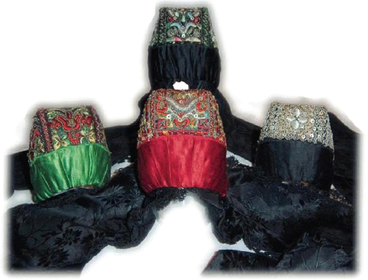 Marburger evangelische Tracht Frau Kopfbedeckung Stülpchen