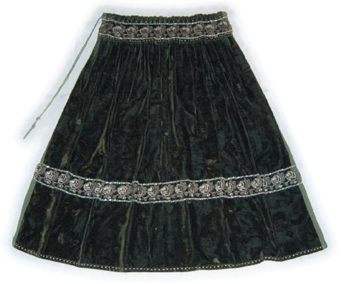 Marburger evangelische Tracht Frau Schürze