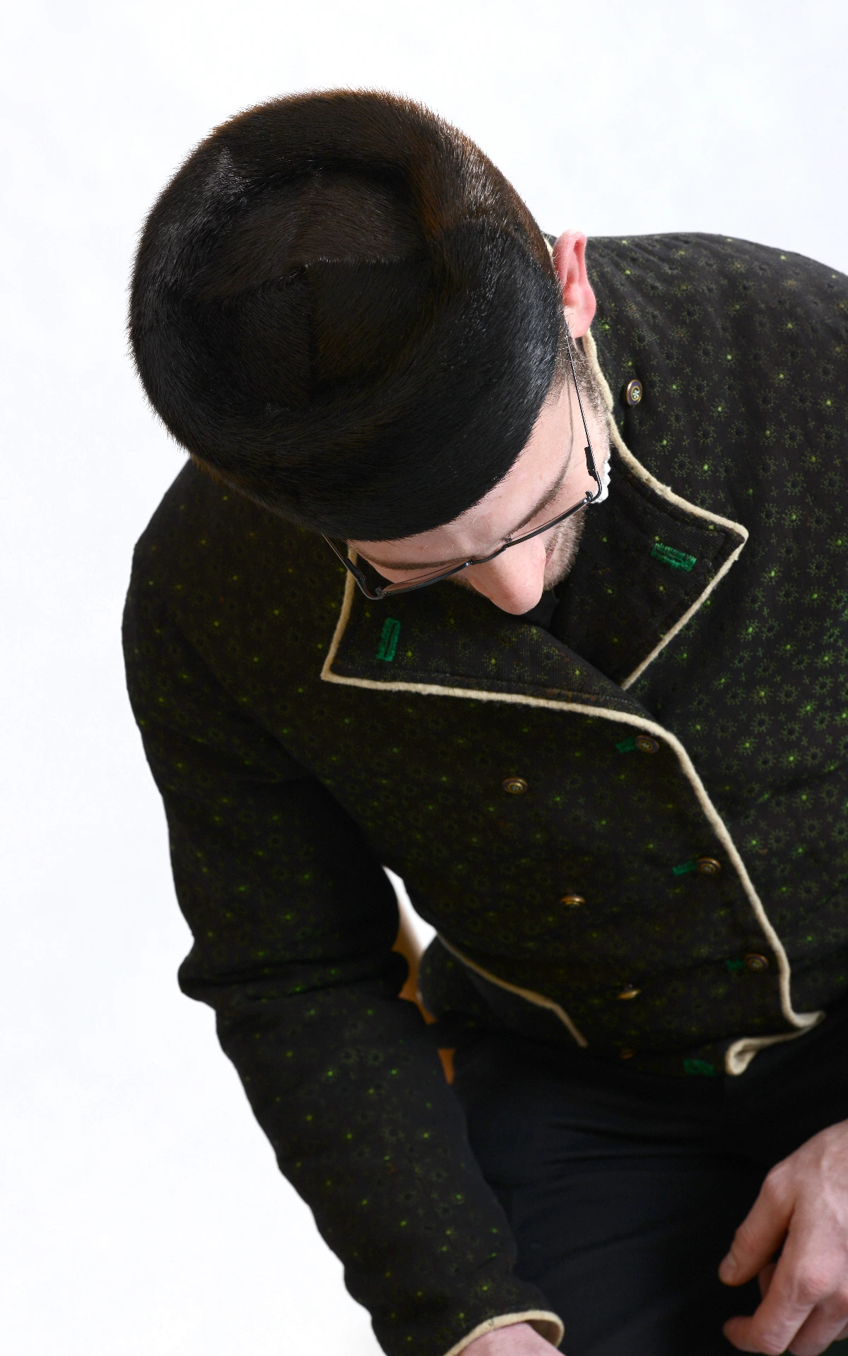 Marburger katholische Tracht Mann Kopfbedeckung 1