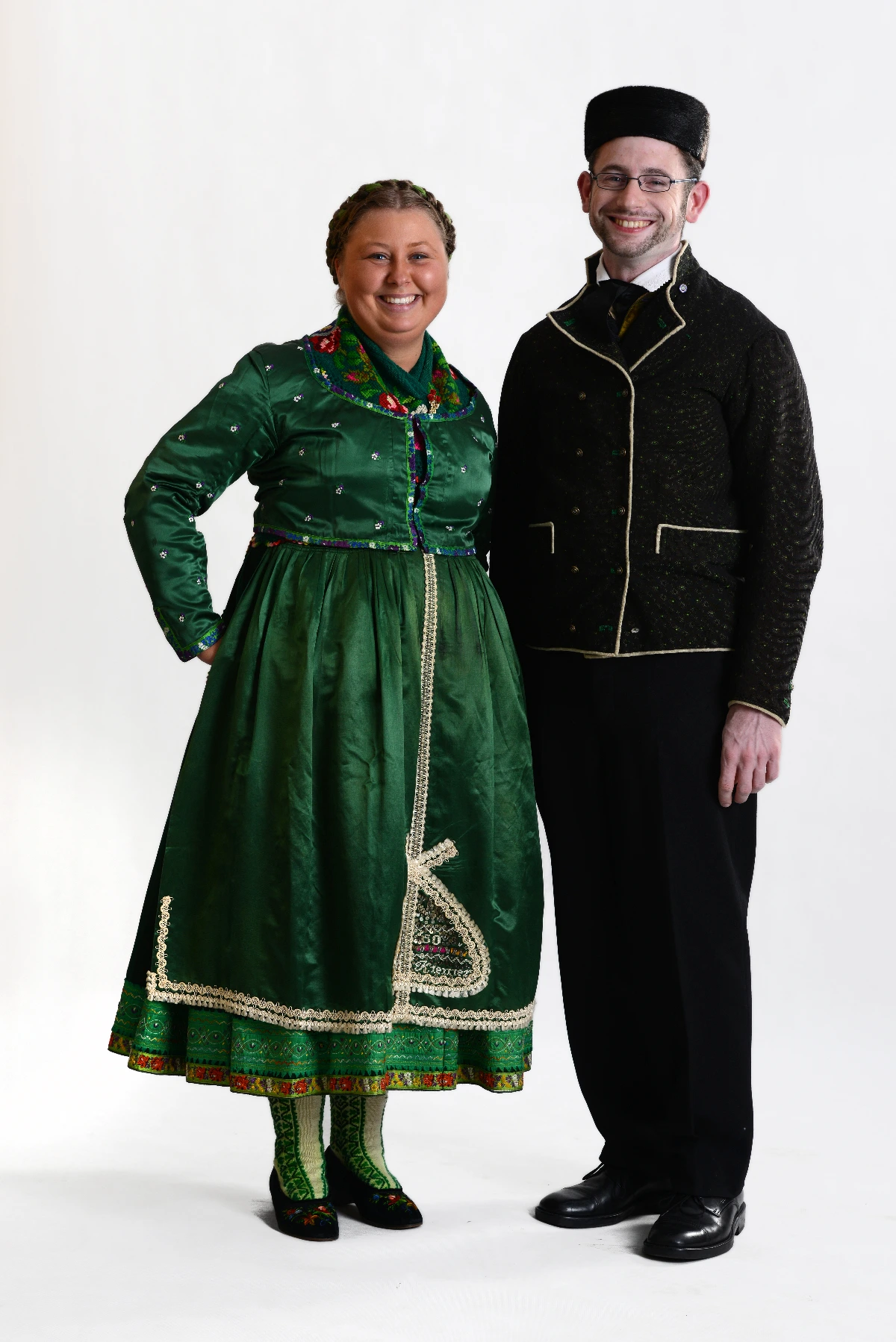 Marburger katholische Tracht Paar 1