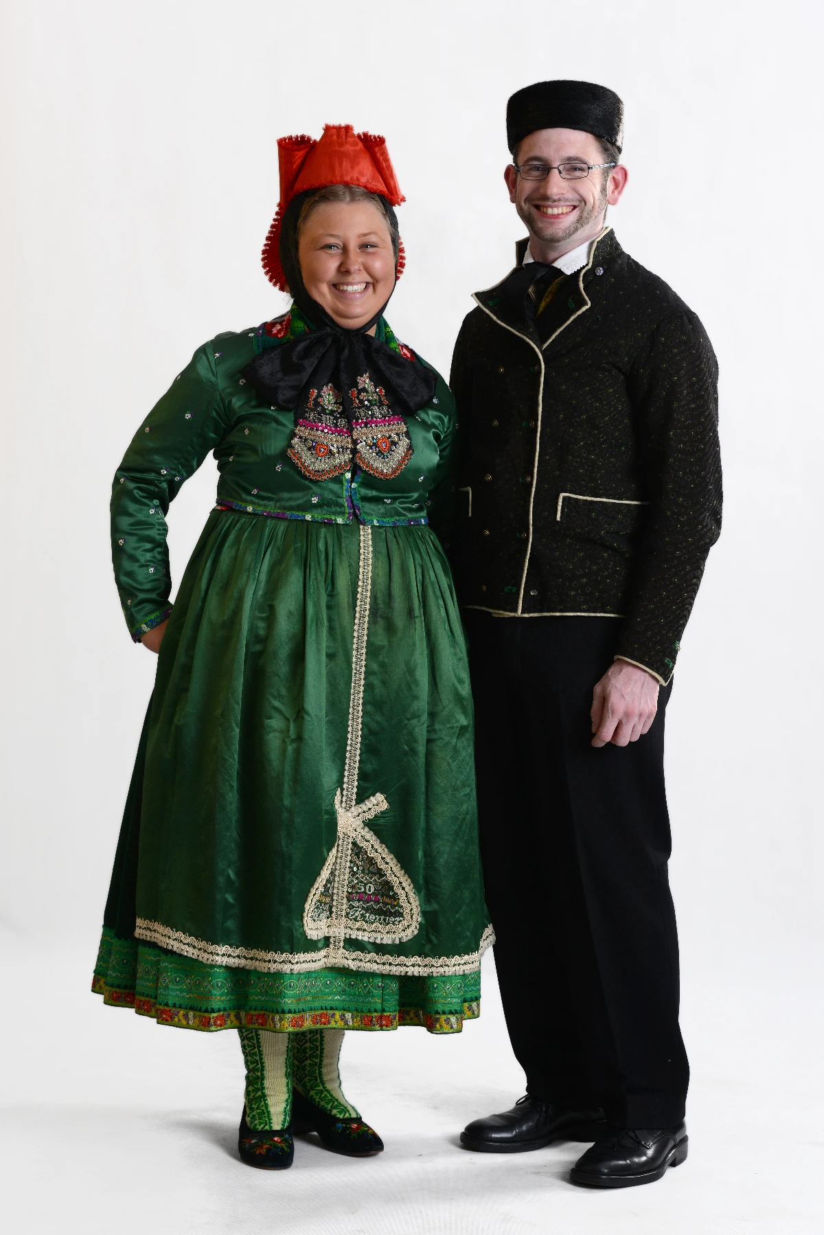 Marburger katholische Tracht Paar 2