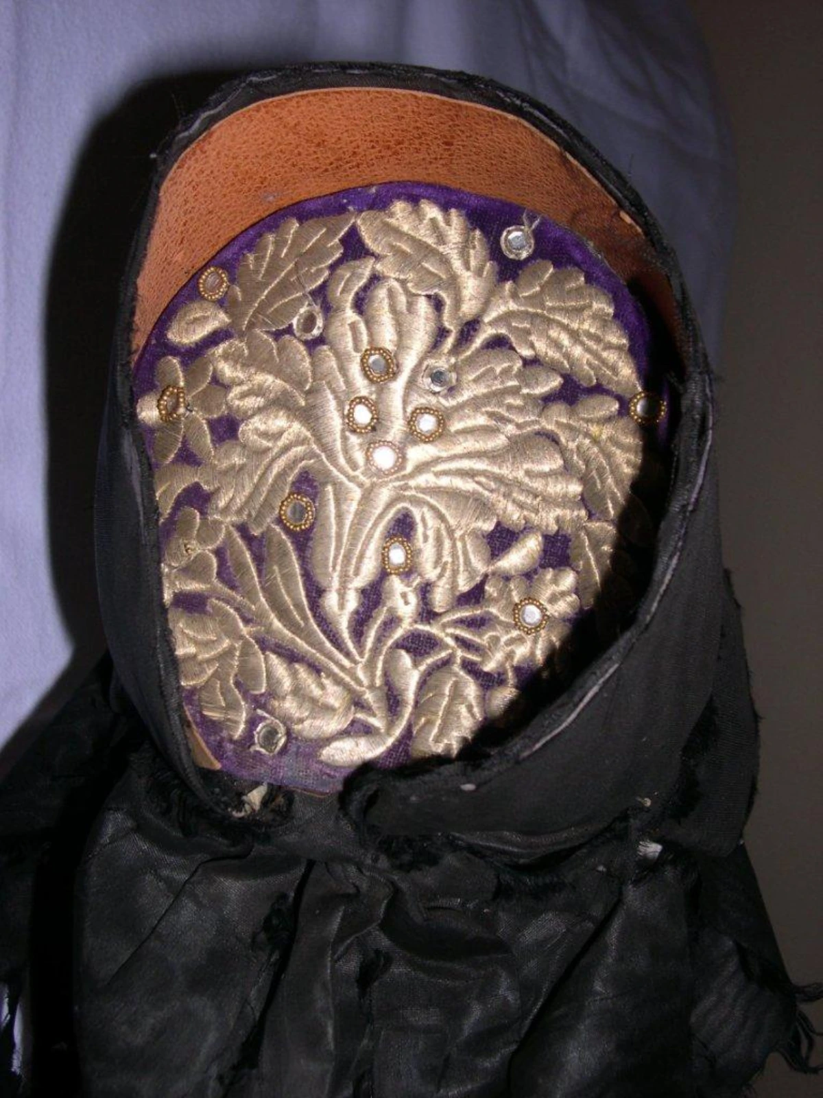 Odenwälder Tracht Frau Kopfbedeckung Bandhaube Buchen 2