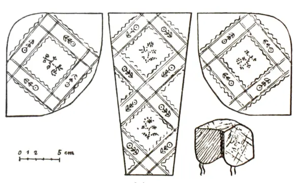 Odenwälder Tracht Frau Kopfbedeckung dreiteilige Haube