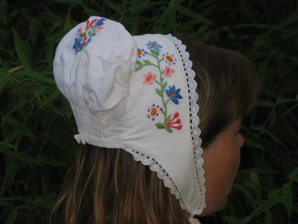 Odenwälder Tracht Frau Kopfbedeckung Krätzerchen 1