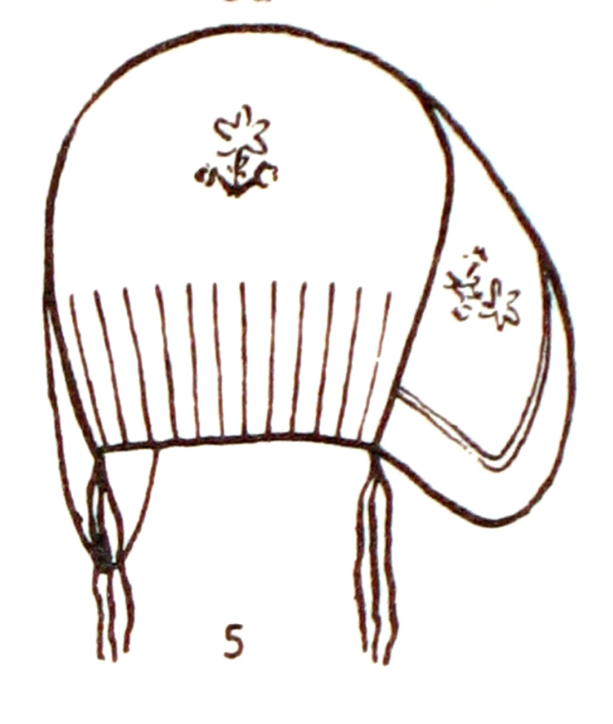 Odenwälder Tracht Frau Kopfbedeckung Waldeck Haube