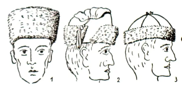 Odenwälder Tracht Mann Kopfbedeckung Pelzkappe