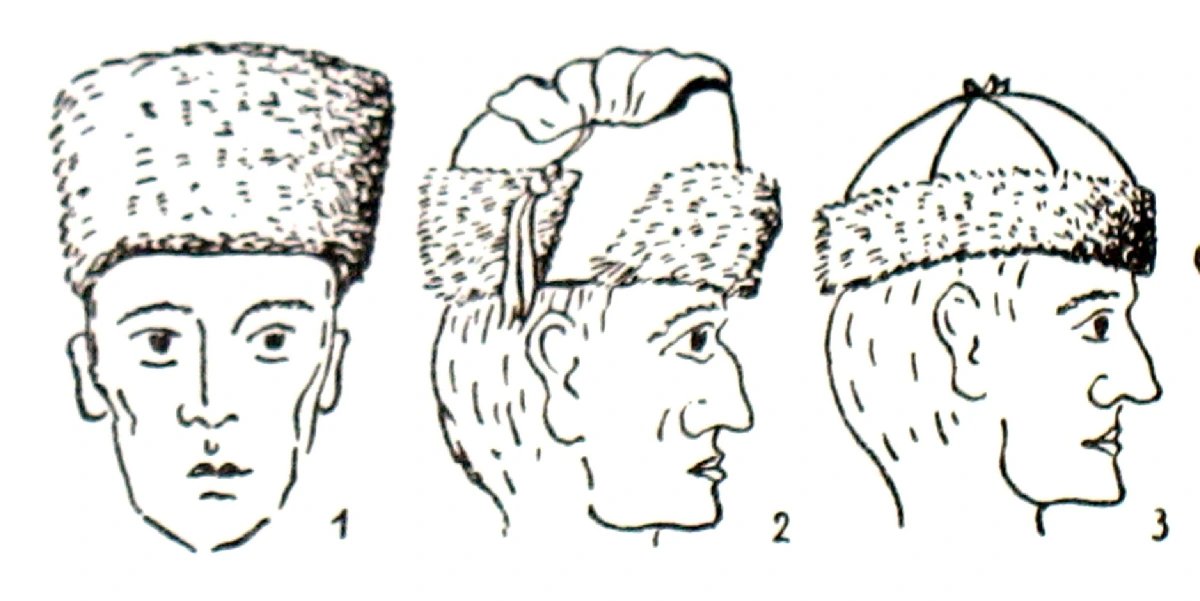 Odenwälder Tracht Mann Kopfbedeckung Pelzkappe