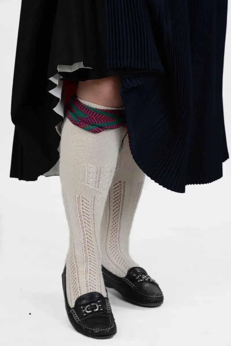 Tracht des Amtes Biedenkopf Frau Strumpfband