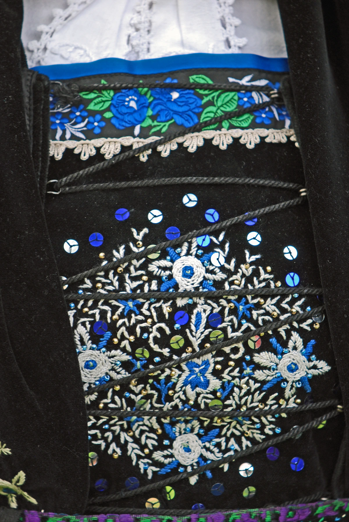 Tracht des Amtes Biedenkopf Frau Tuch Brusttuch 2