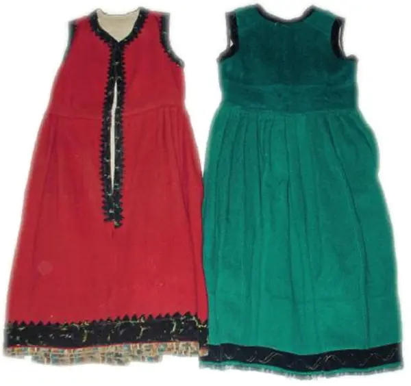 Tracht des Amtes Biedenkopf Frau Unterrock