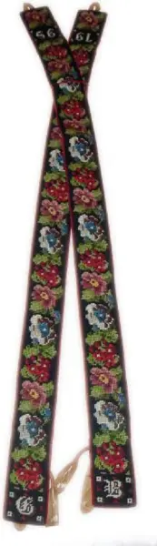 Tracht des Amtes Biedenkopf Mann Hosenträger