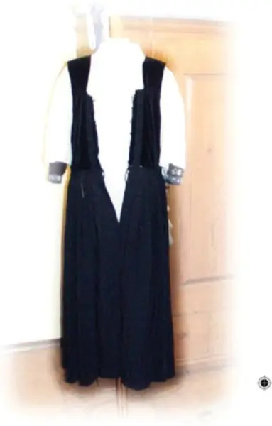 Tracht des Amtes Blankenstein Frau Rock