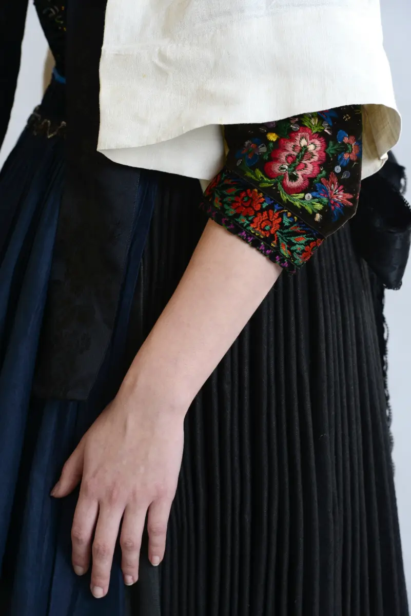 Tracht des Amtes Blankenstein Frau Stauchen