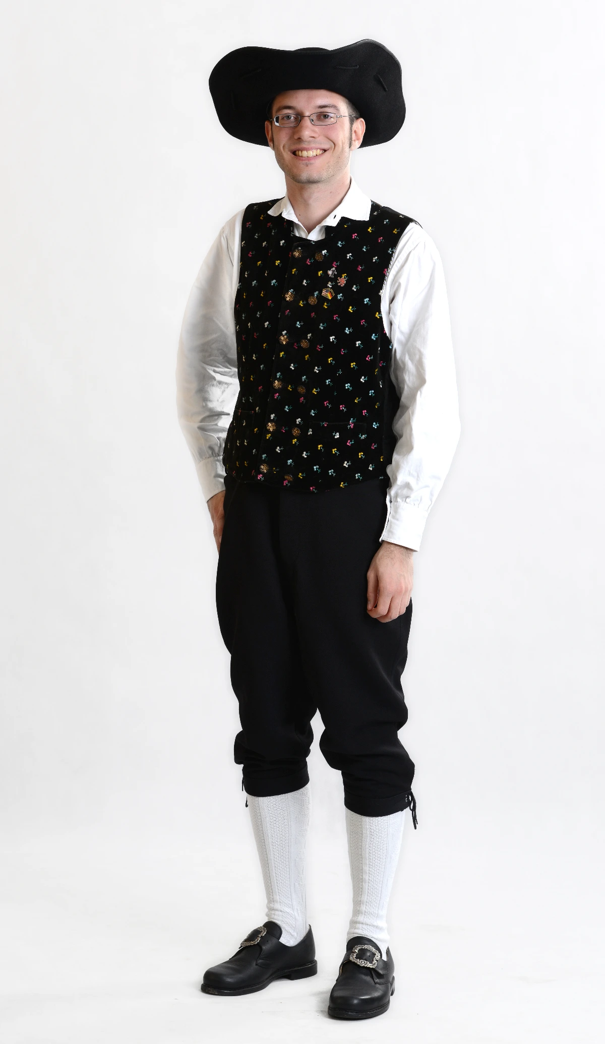 Tracht des Amtes Blankenstein Mann Weste