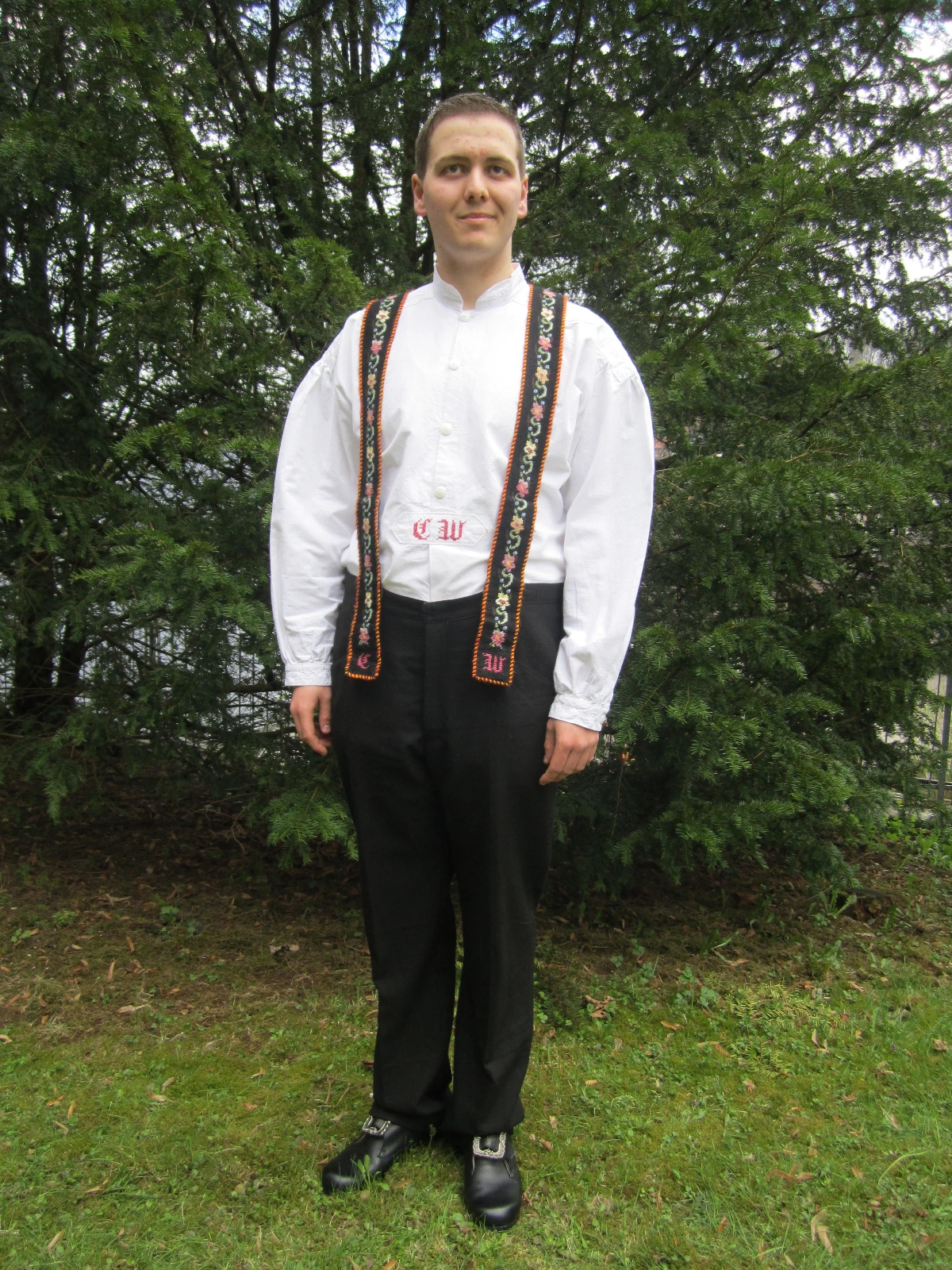Tracht des Breidenbacher Grundes Obergericht Mann 2