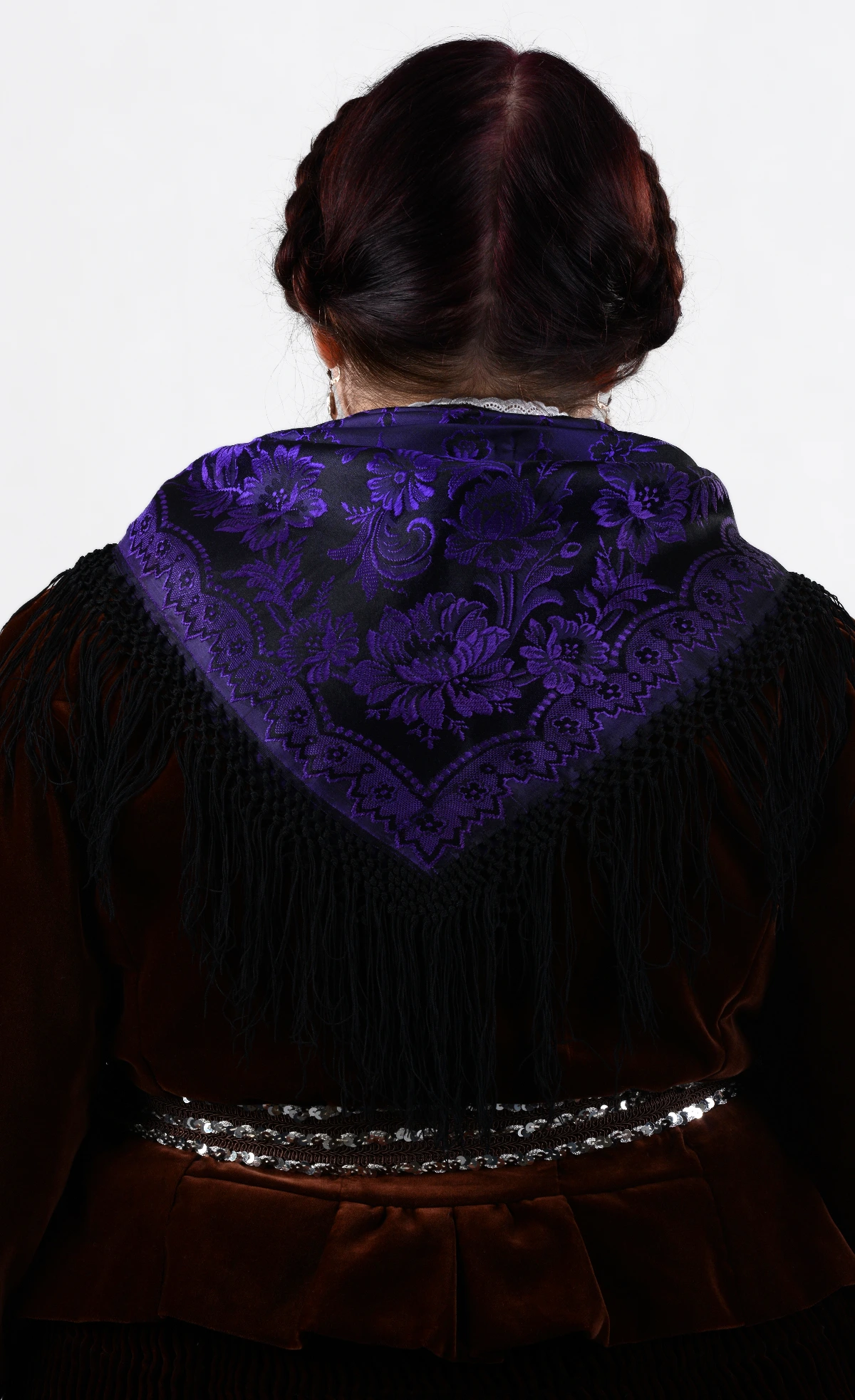 Watzenborner Tracht Frau Halstuch